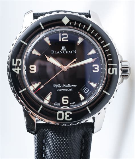 blancpain fifty fathoms review.